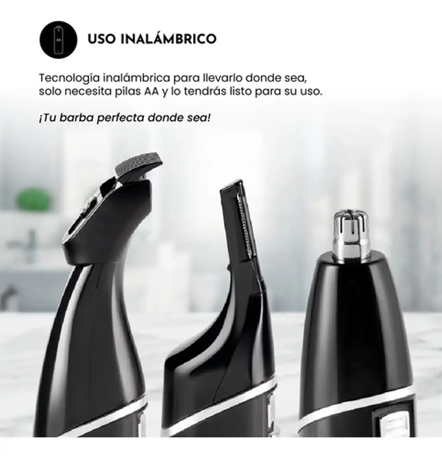 Multistyler Siegen Sg-8030 3 En 1 Color Negro 4
