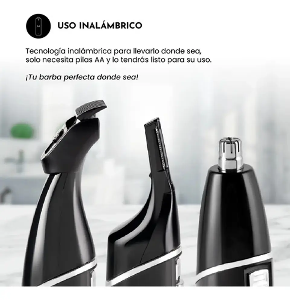 Multistyler Siegen Sg-8030 3 En 1 Color Negro 4