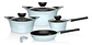Batería Cocina Aluminio Fundido 7 Piezas Fortis Ice Agua - Miniatura 4
