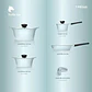 Batería Cocina Aluminio Fundido 7 Piezas Fortis Ice Agua - Miniatura 5