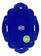Recipiente Hermético Plástico Azul 700ml Grupo Titanio Microondas Lavavajillas - Miniatura 6