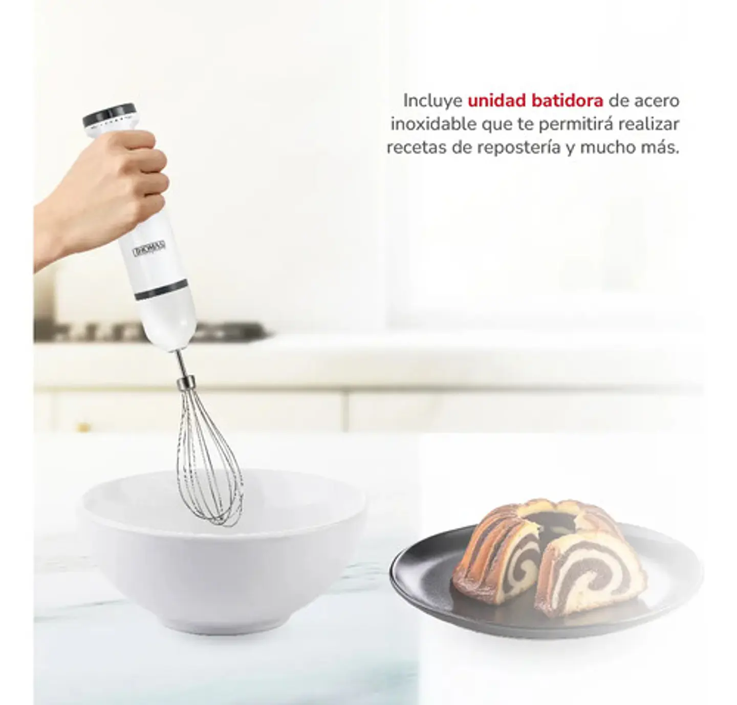 Multimixer Thomas Th-8725 Color Blanco 4