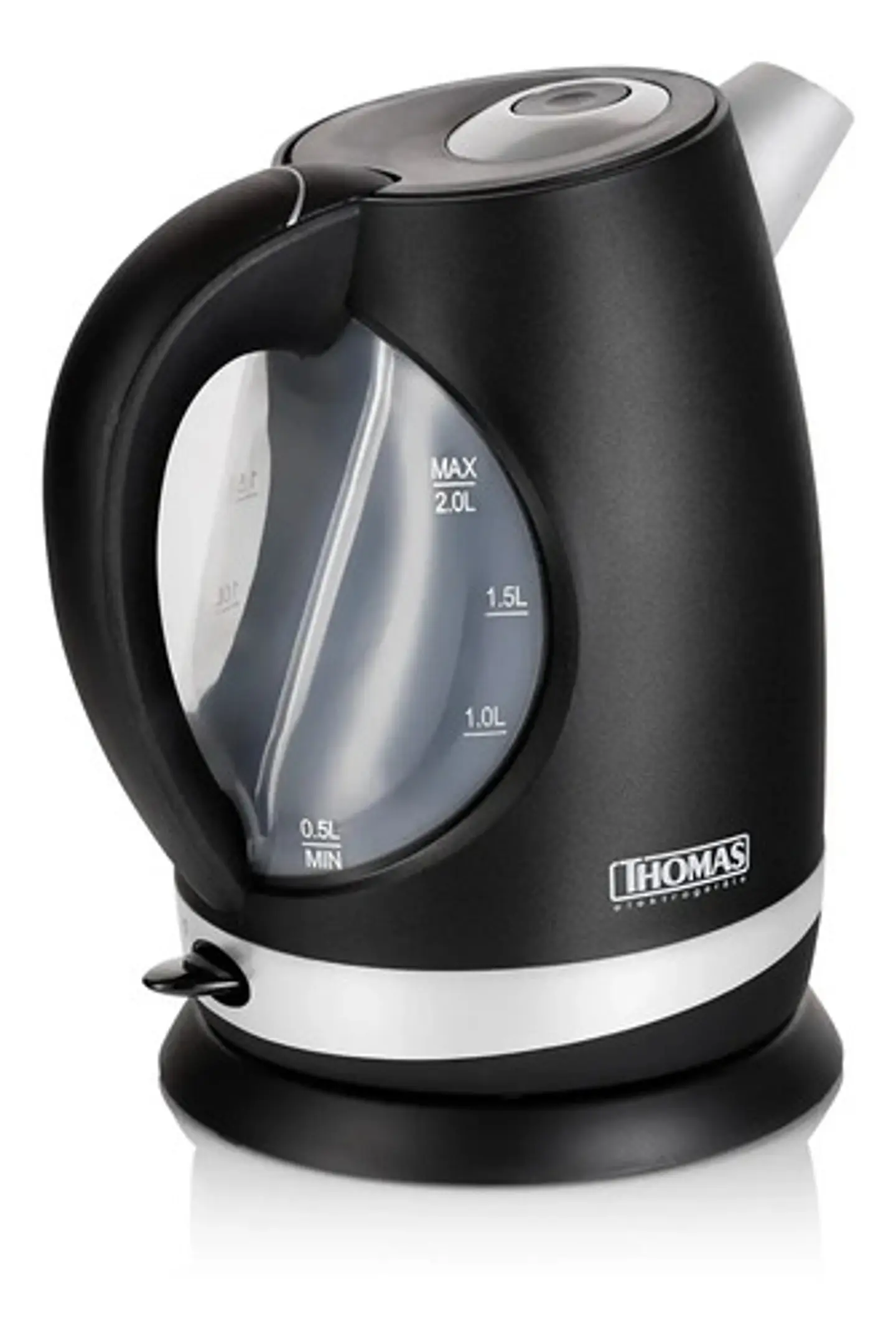 Hervidor Thomas Th-4515n 2 Litros Negro/plateado 3