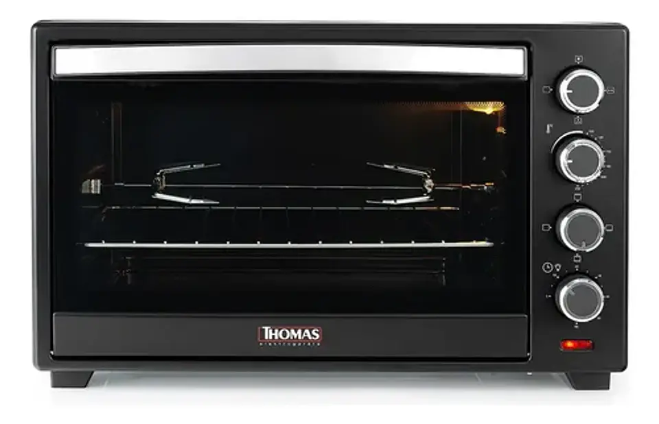 Horno Electrico Thomas Th-38n Negro 1