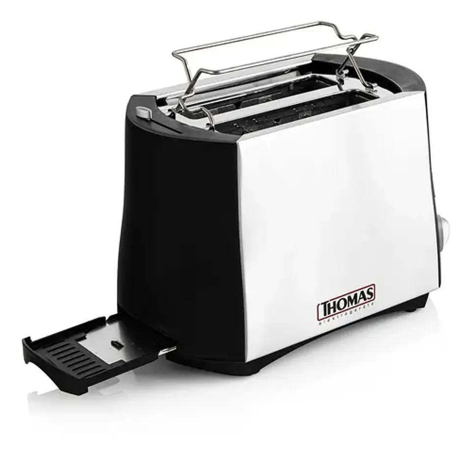 Tostador Thomas Th-120 2 Panes Color Plateado 5