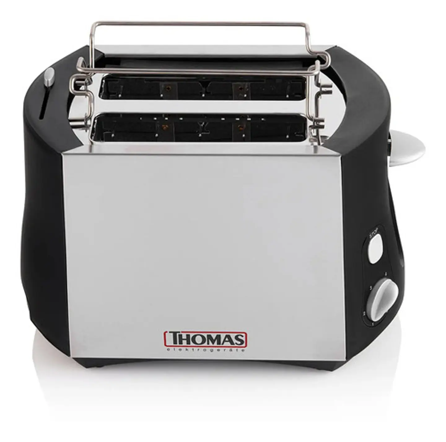 Tostador Thomas Th-120 2 Panes Color Plateado 6