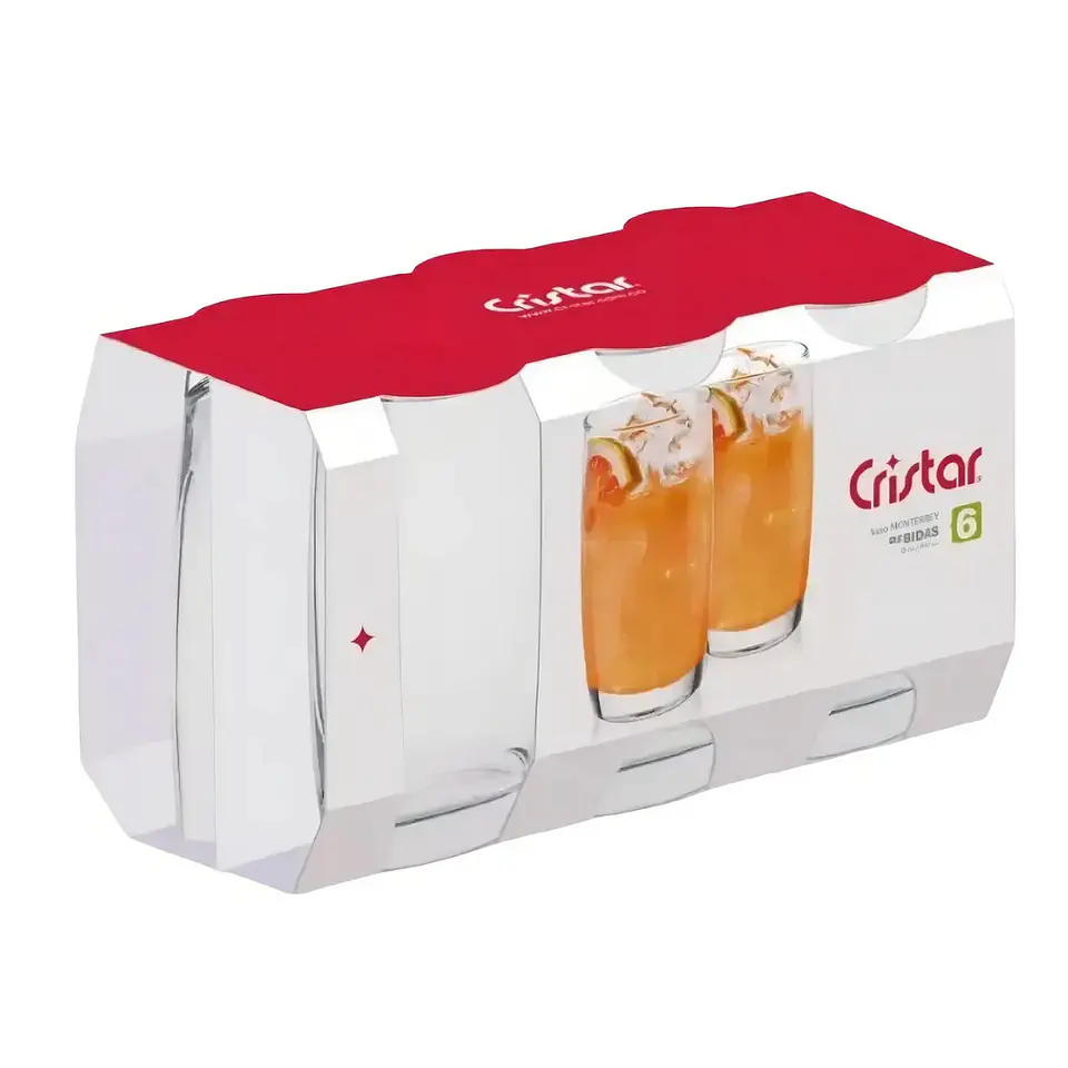  Monterrey Set 6 Vasos Alto Cristar. 3