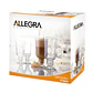 Tazas Cappuccino Pack de 2 Unidades Cristar 230 mL - Miniatura 1