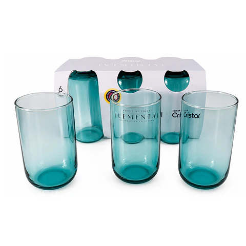 Cristar Elemental Set 4 Vasos Alto