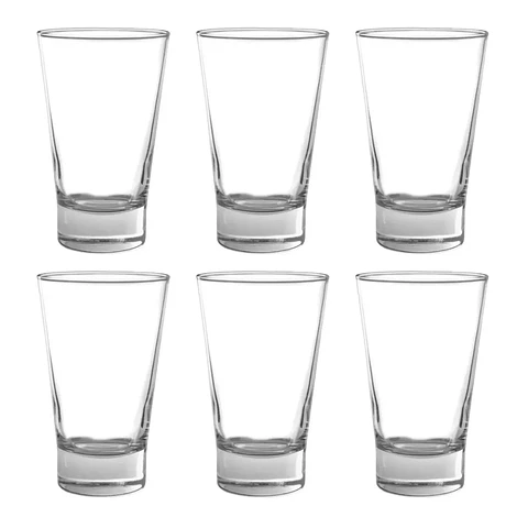 London Set 6 Vasos Alto Cristar.