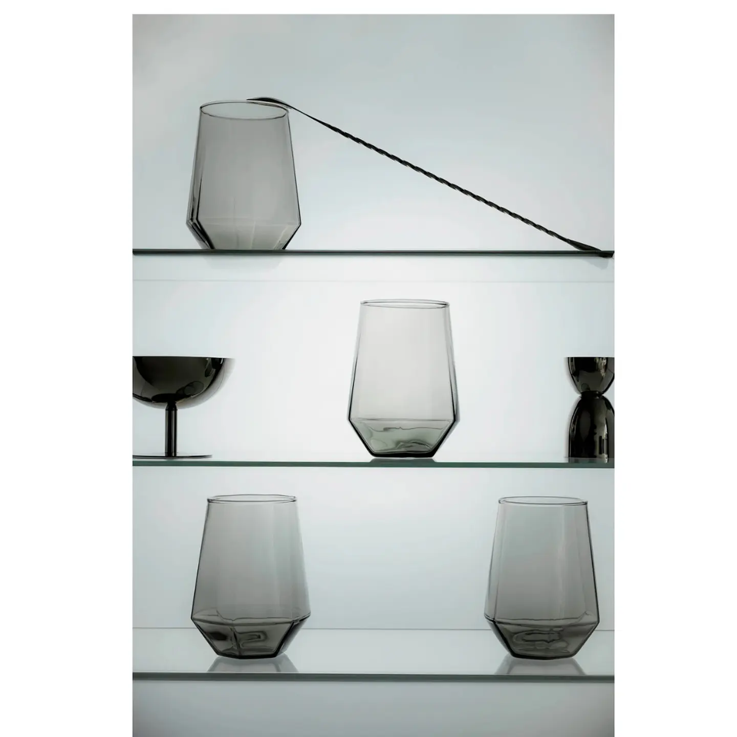 Rotterdam Set 6 Vasos Altos Cristar. 3