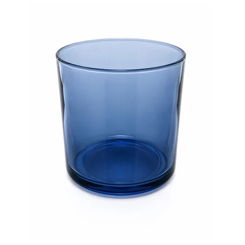 Elemental Azul Set 6 Vasos Bajos Cristar.