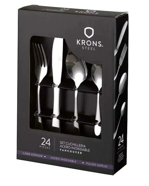 Set de Cubiertos Vancouver Krons.