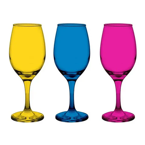 Vino Rioja Full Color Set 6 Copas Cristar.