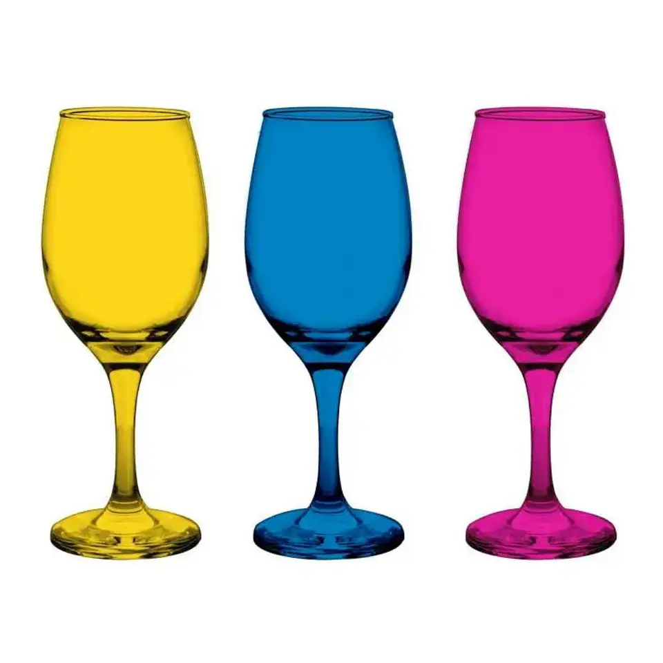 Vino Rioja Full Color Set 6 Copas Cristar. 1
