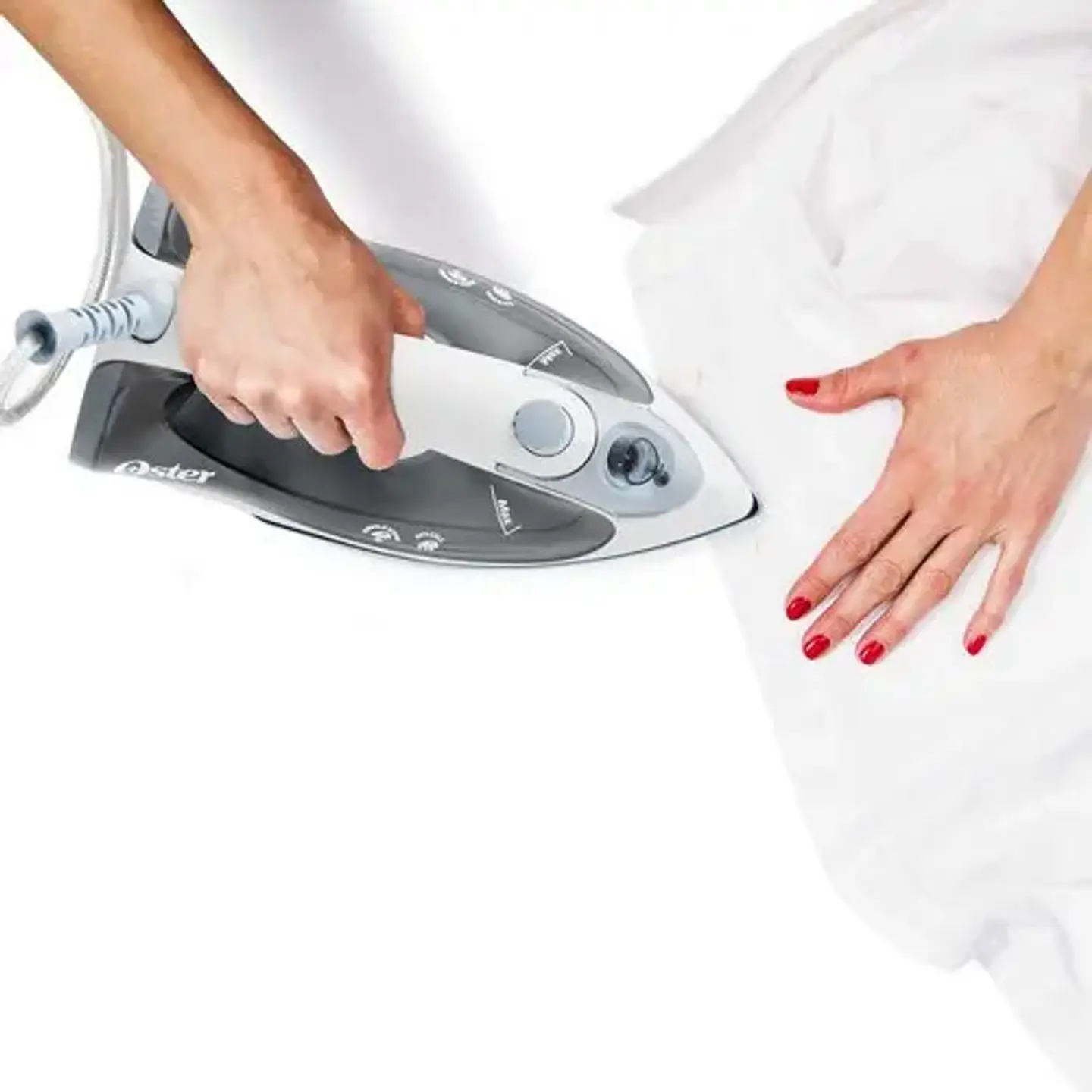 Plancha De Vapor Oster® Compacta Gcstbs5001 Color Gris 2