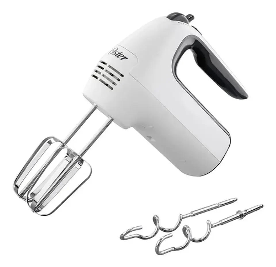 Batidora De Mano Oster, 6 Velocidades, Turbo, Fpsthm3532 1