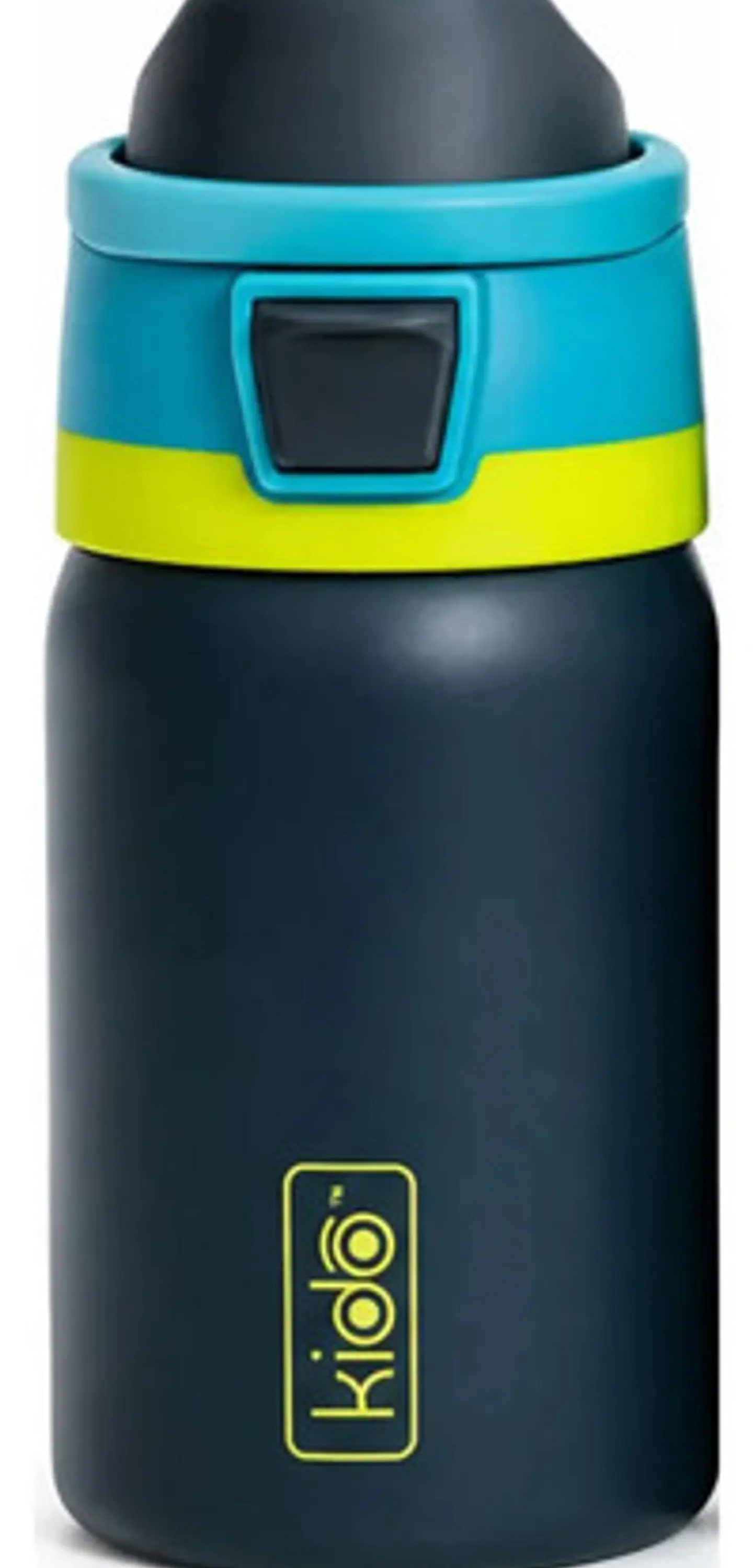 Botella Termica Insulada Infantil Kido 420ml Acero Inoxi Celeste 2