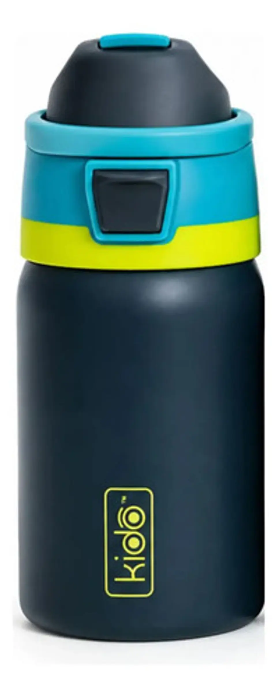 Botella Termica Insulada Infantil Kido 420ml Acero Inoxi Celeste 2