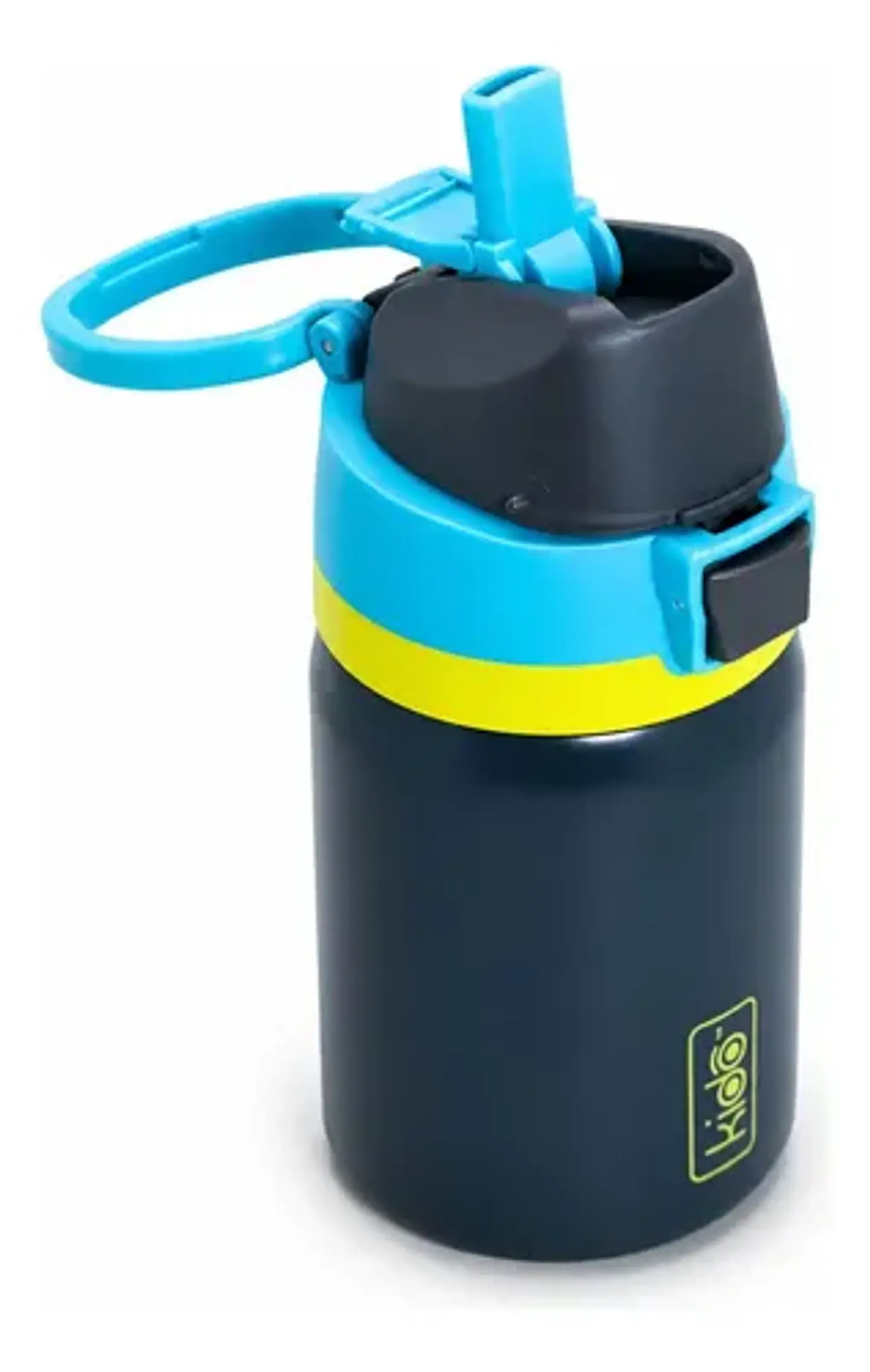 Botella Termica Insulada Infantil Kido 420ml Acero Inoxi Celeste 3
