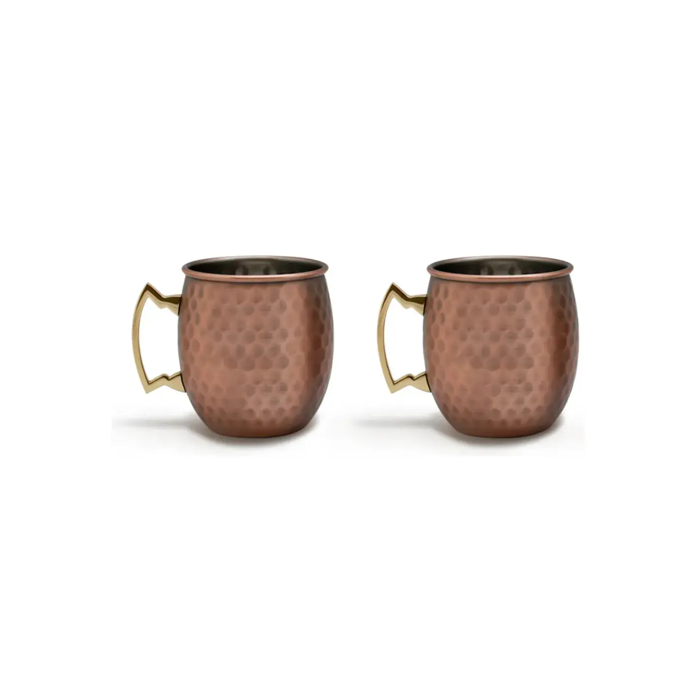 Set 2 Mugs De Cobre Tragos Moscow Mule Mojito Bar Wayu 2