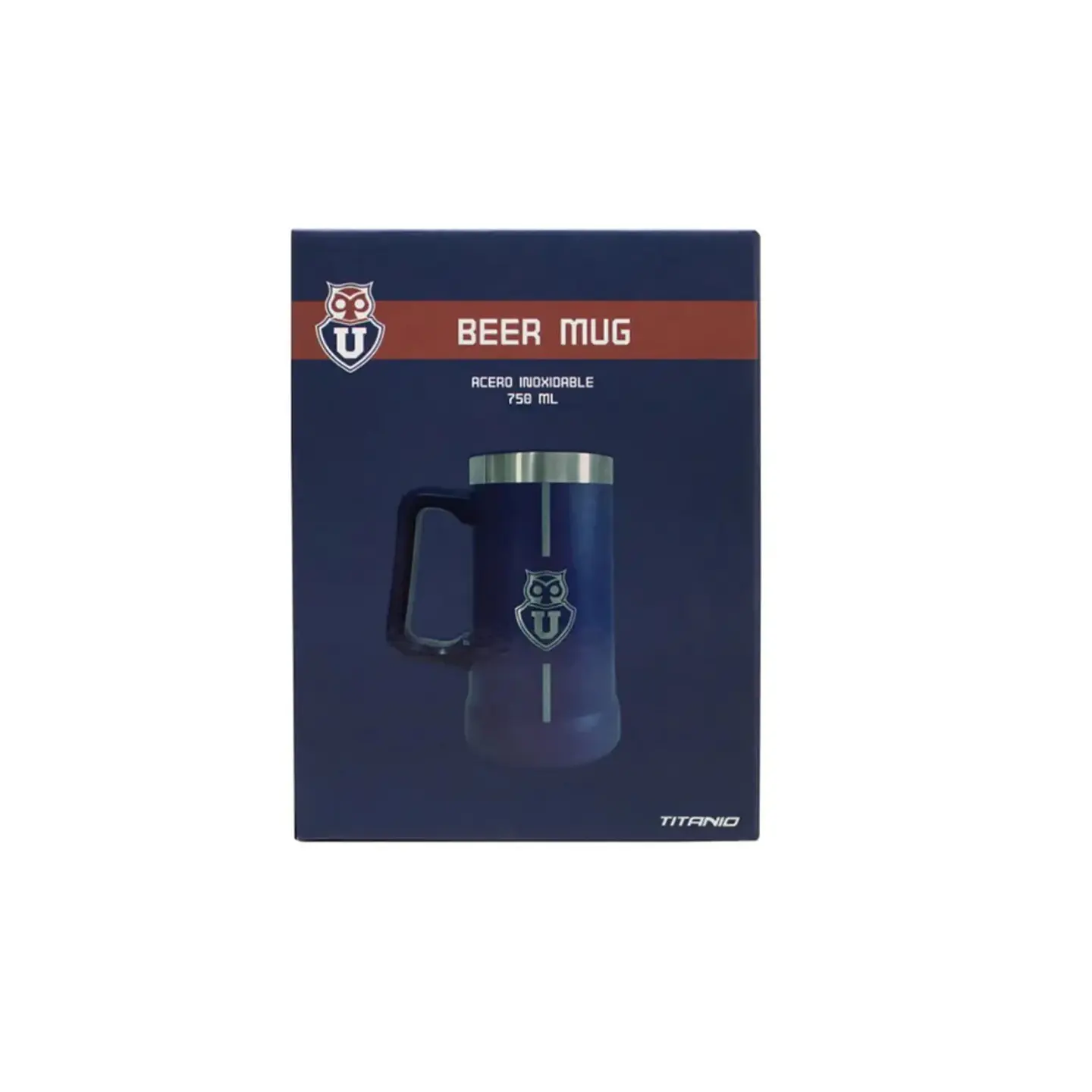 Mug Térmico Universidad De Chile 750 Ml 2