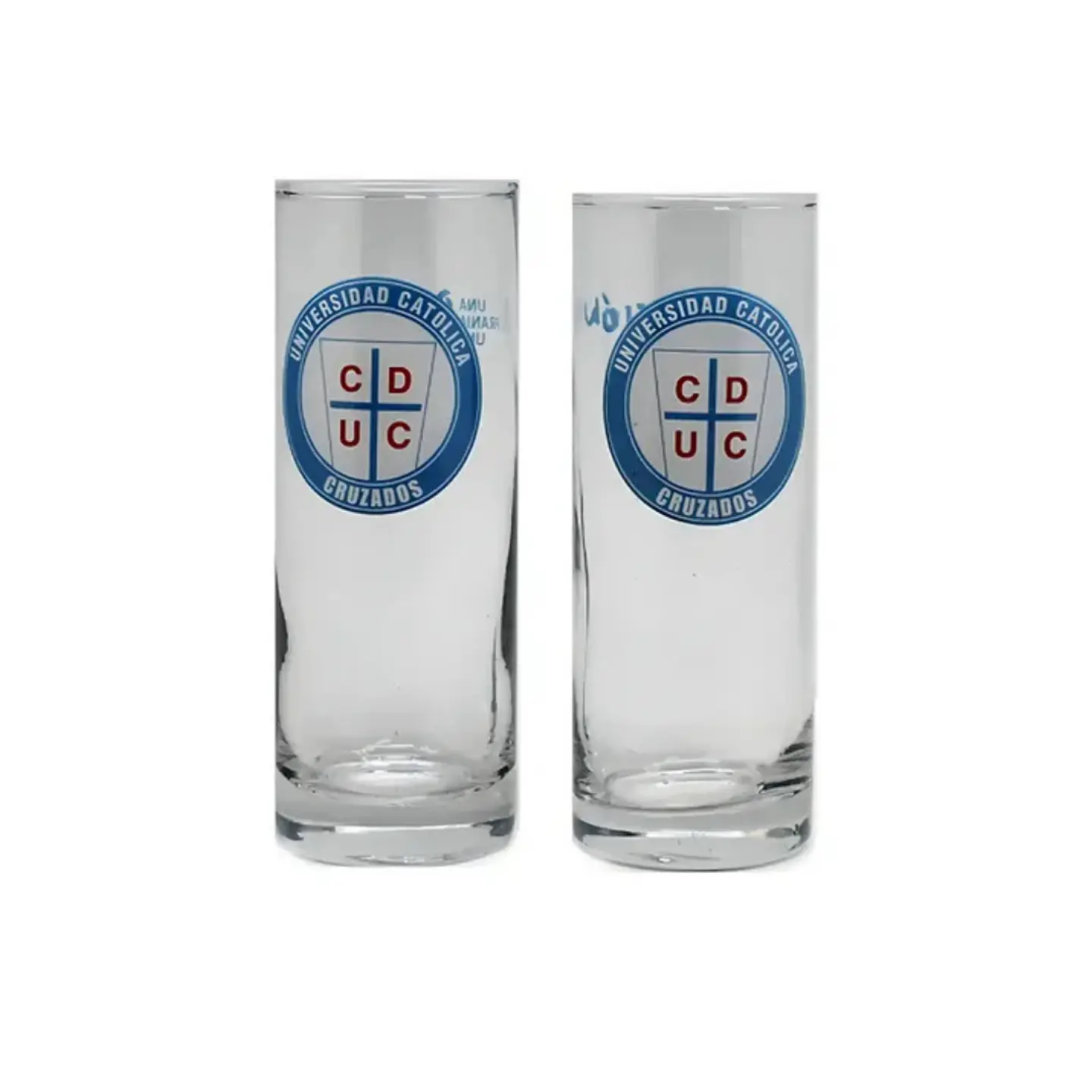 Set 2 Vasos 300 ml Universidad Católica 1