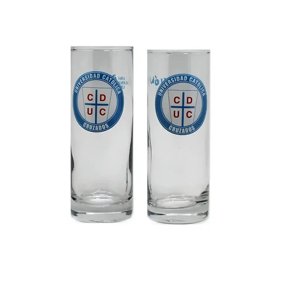 Set 2 Vasos 300 ml Universidad Católica 1
