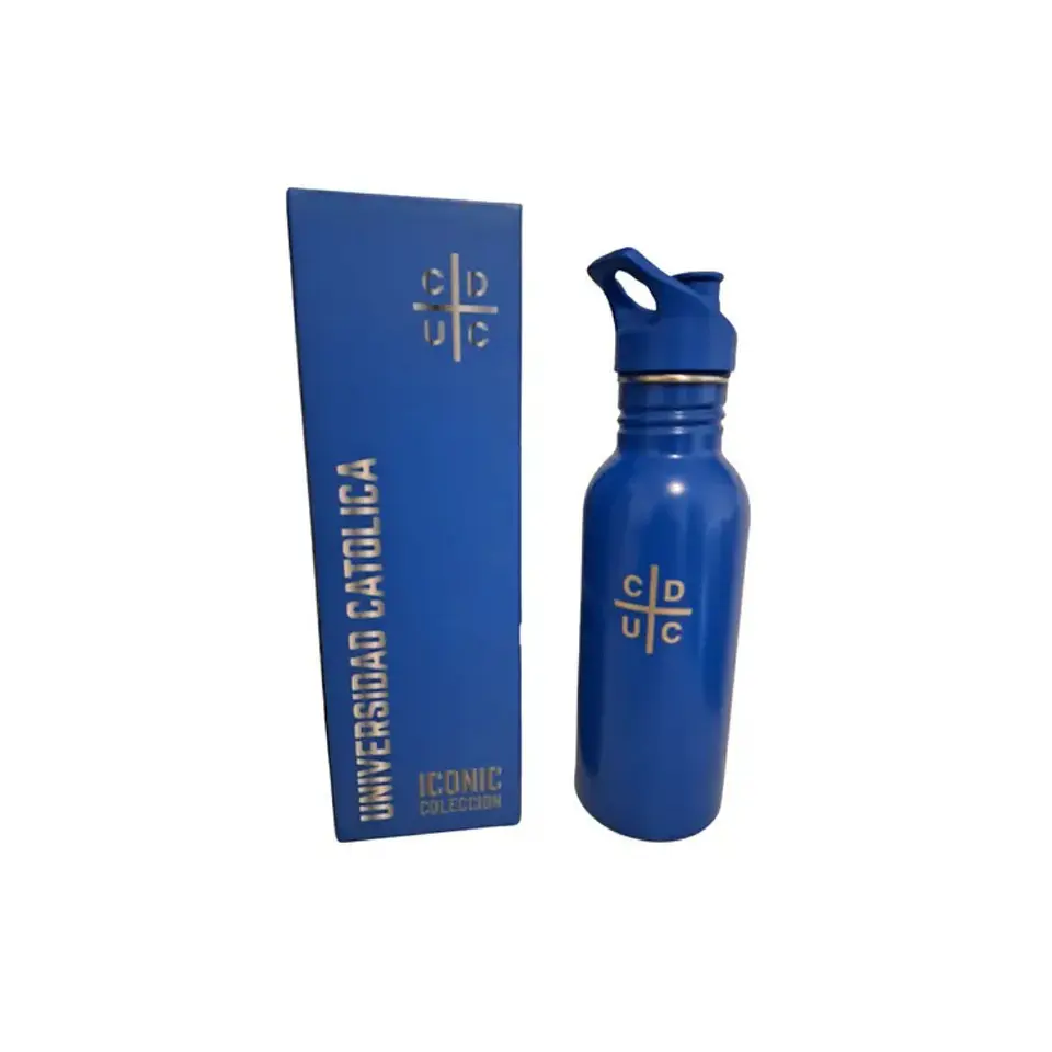 Botella Metálica 600 Ml Universidad Católica  2