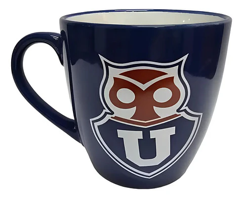 Tazón Clásico U De Chile Fanátikos Futbol 880ml