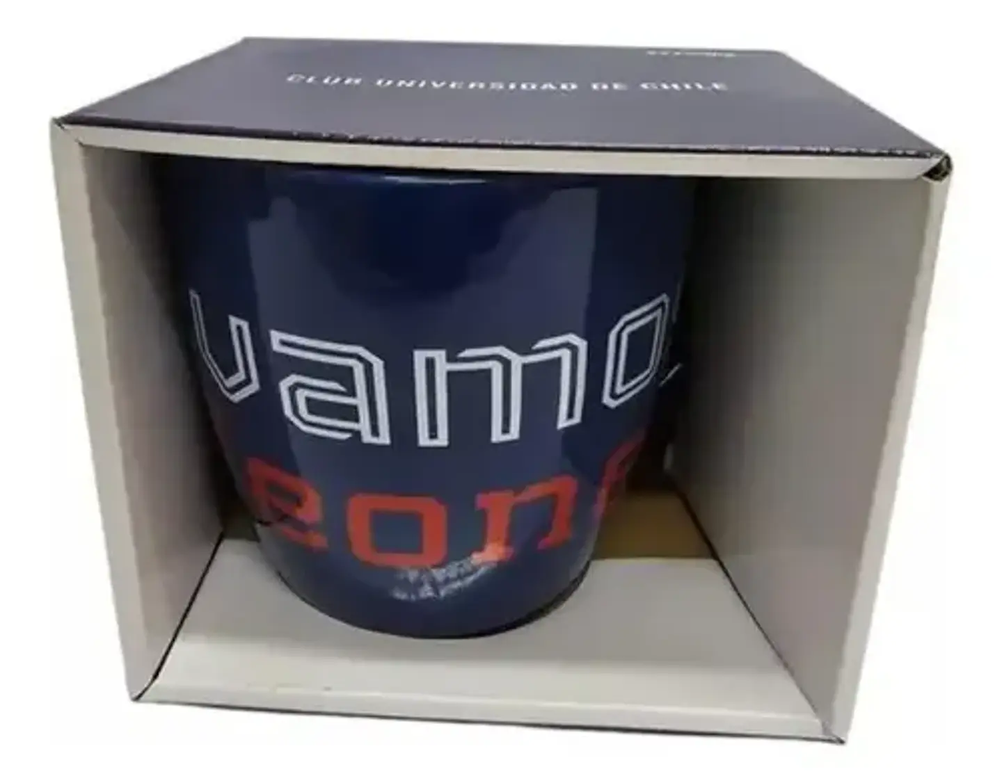 Tazón Clásico U De Chile Fanátikos Futbol 880ml 4