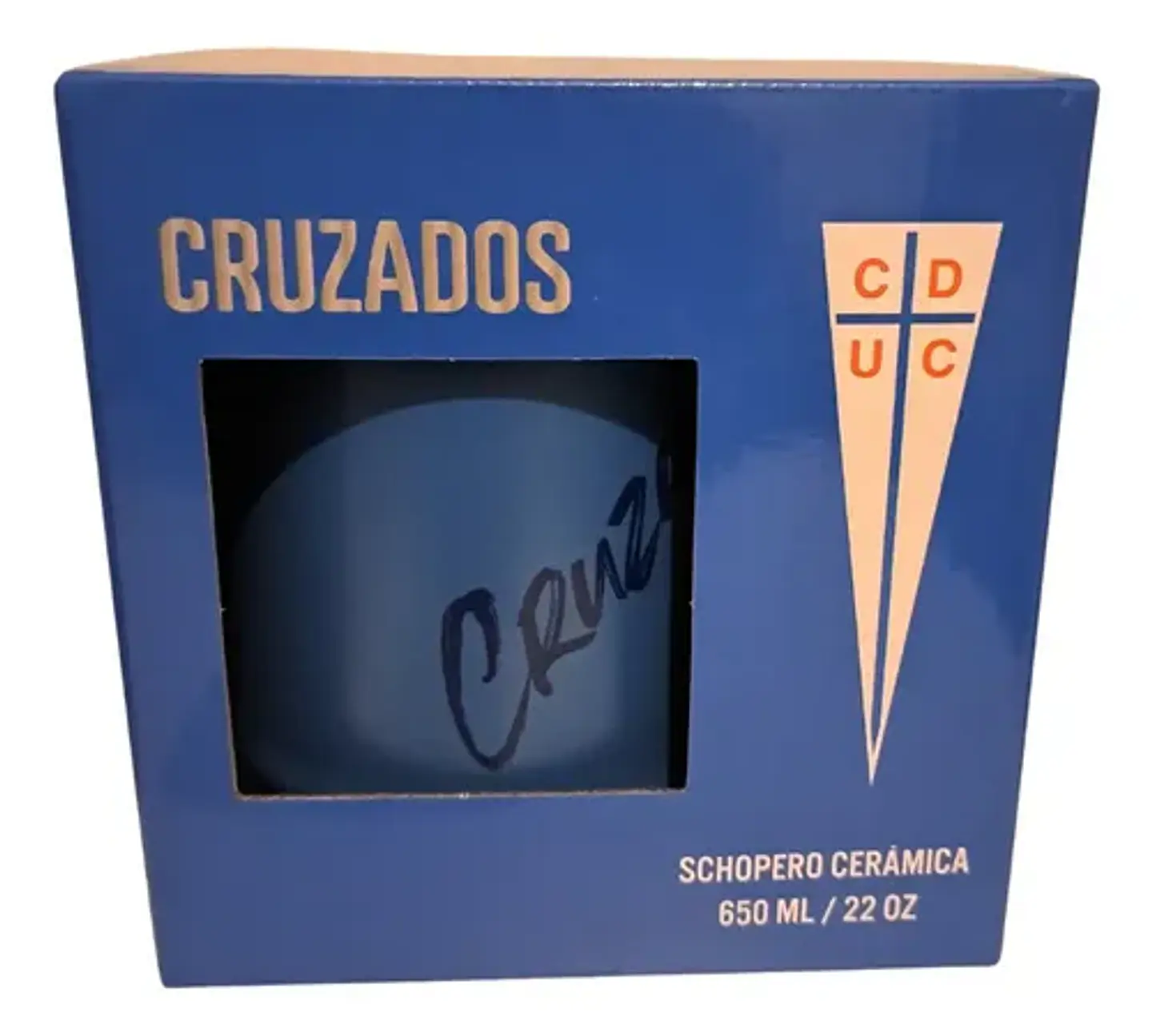 Schopero Cerámica 650ml U Católica Color Celeste 3