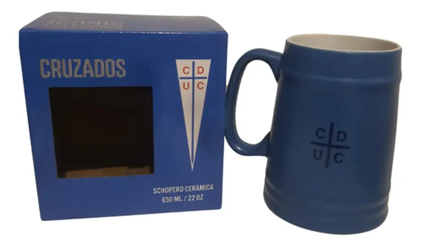 Schopero Cerámica 650ml U Católica Color Celeste 4