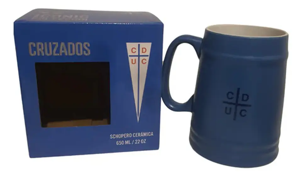 Schopero Cerámica 650ml U Católica Color Celeste 4
