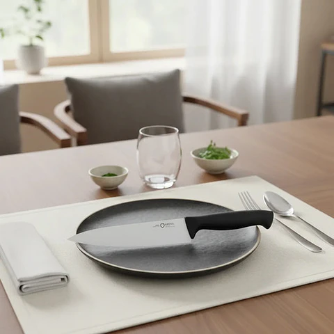 Cuchillo Chef Knife Marca Krons 20.3cm Acero Inoxidable
