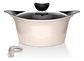 Batería Cocina Aluminio Fundido 7 Piezas Fortis Beige Wolf C - Miniatura 3