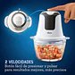Mini Picadora Oster, 3 Tazas, Con Tazón De Vidrio Fpstfp3340 - Miniatura 6