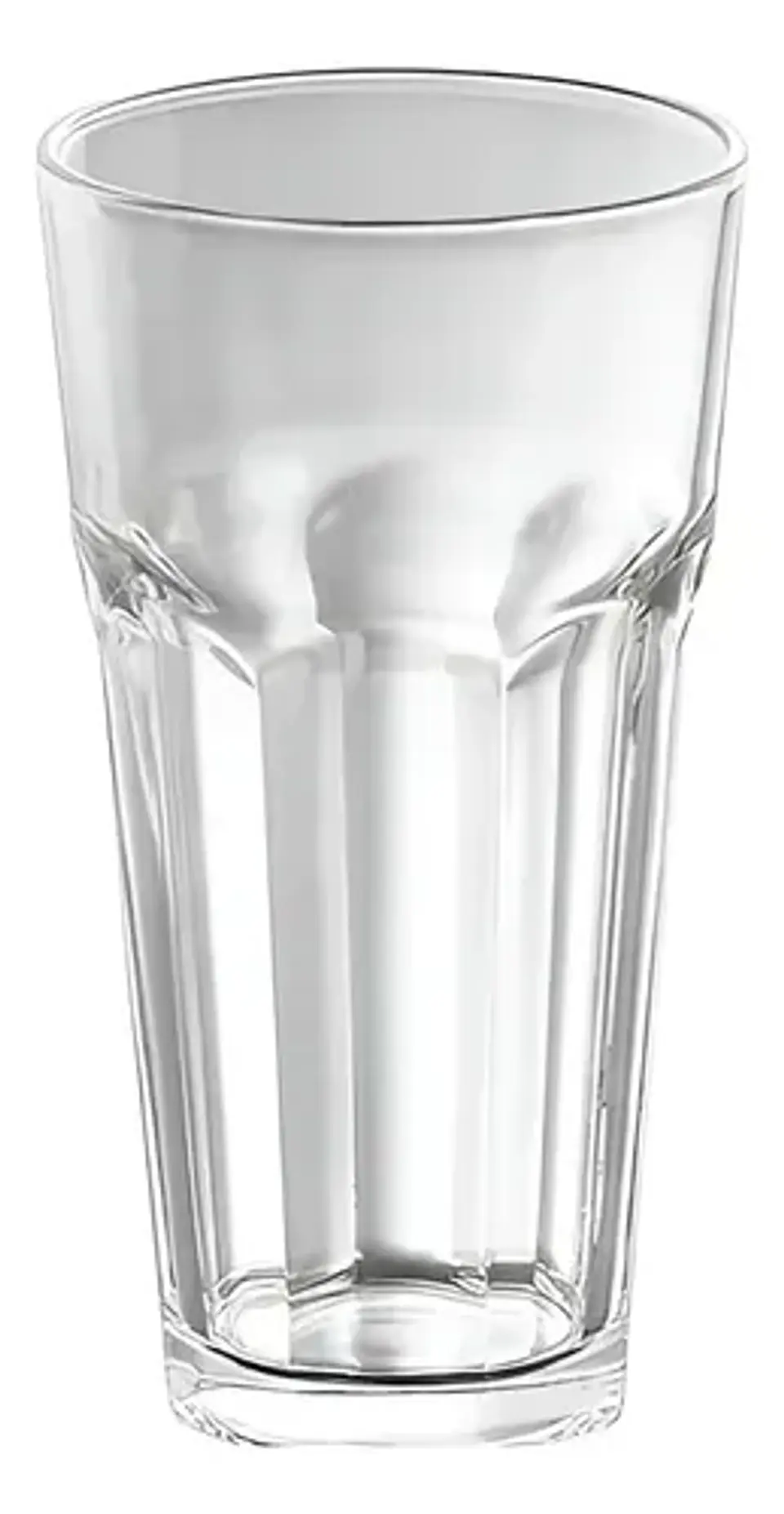 Set 6 Vasos Altos 437ml Chicago Vidrio Bebidas Trago Largo 2