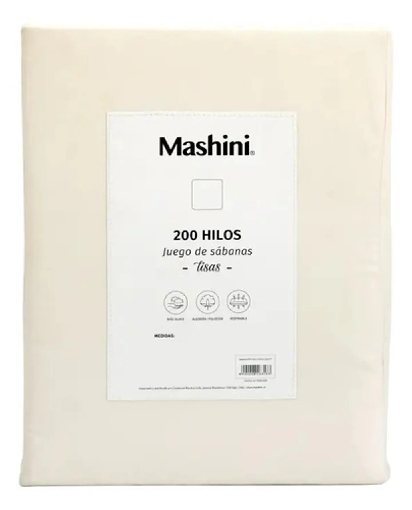 Sábana King 200 Hilos Mashini 4