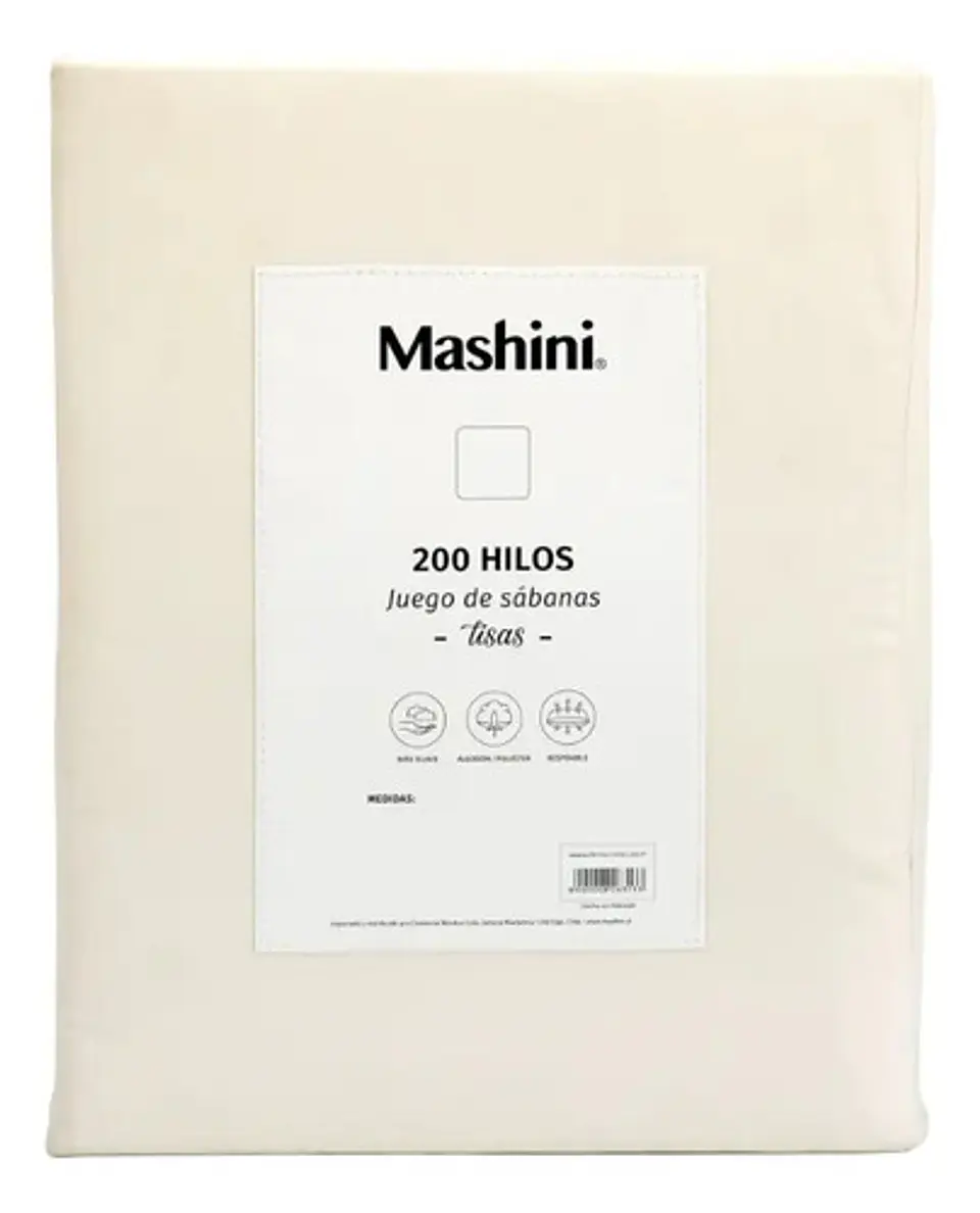 Sábana King 200 Hilos Mashini 4