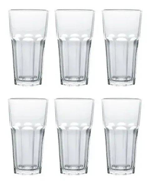 Vaso X6 Alto Lisboa Cristar 493ml Pettish Online Cg Vidrio