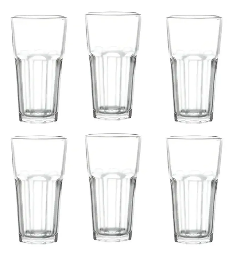 Vaso X6 Alto Lisboa Cristar 493ml Pettish Online Cg Vidrio 5