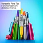 Marcador Sharpie Glam Pop 30 Colores Permanente - Miniatura 3