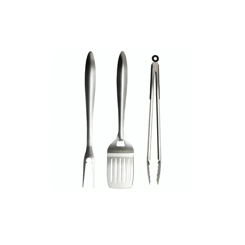 Pack 3 Piezas Asado Acero Black Bull Cocina Profesional