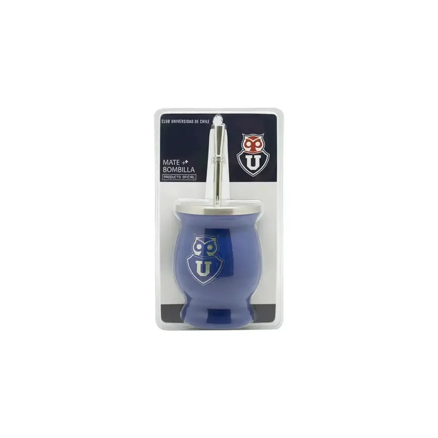 Mate U De Chile +  Bombilla 200 Ml 1