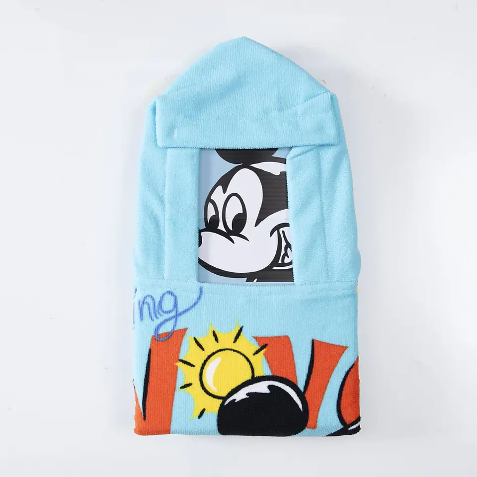 Toalla De Playa Con Capucha  Niño/a 60 X 60 Cm/ Variedades  11