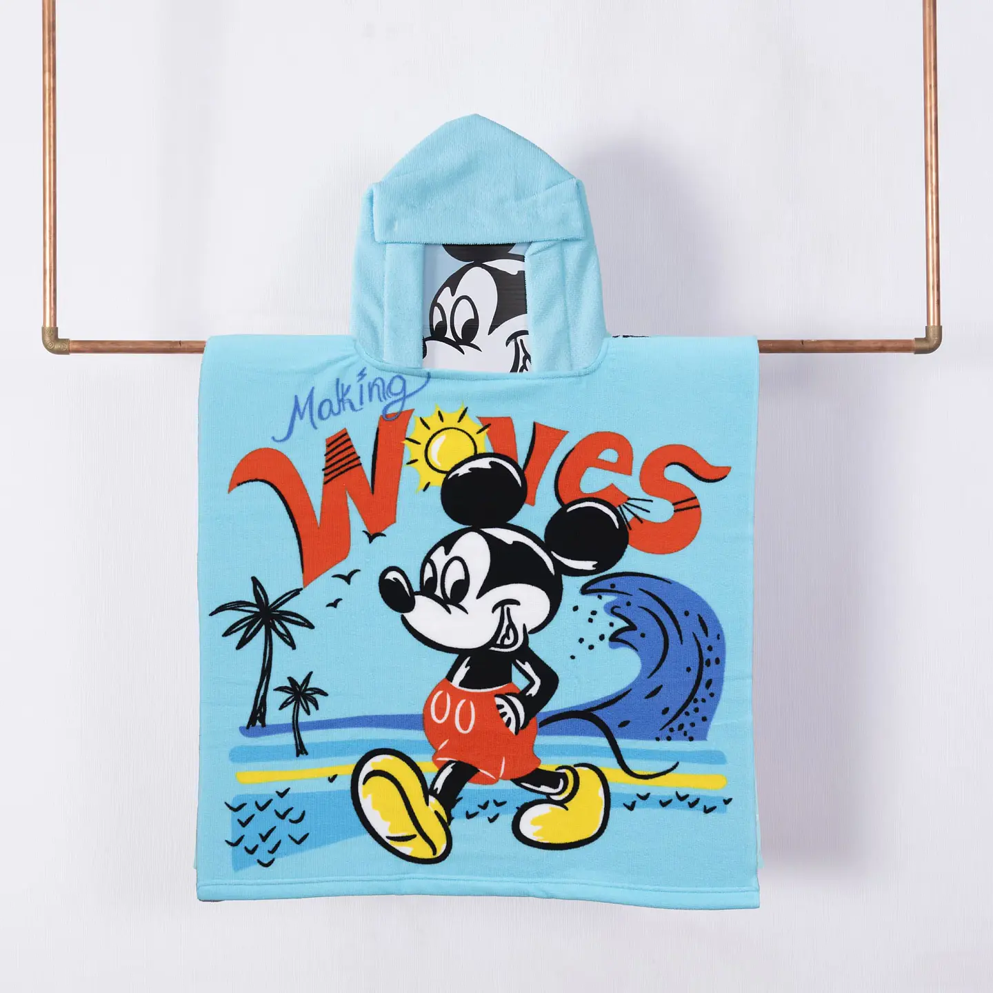 Toalla De Playa Con Capucha  Niño/a 60 X 60 Cm/ Variedades  10