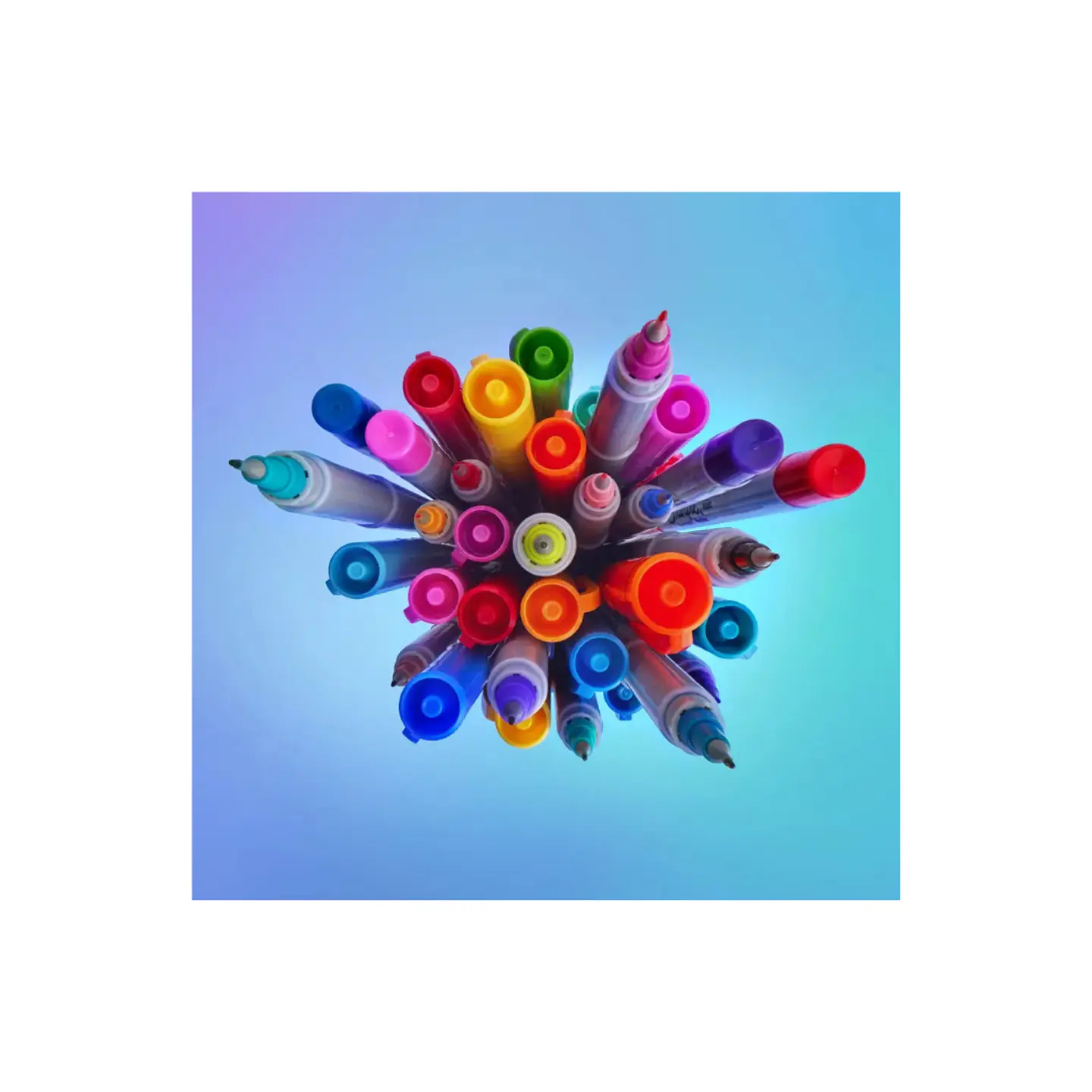 Marcador Glam Pop 30 Colores Permanente 2