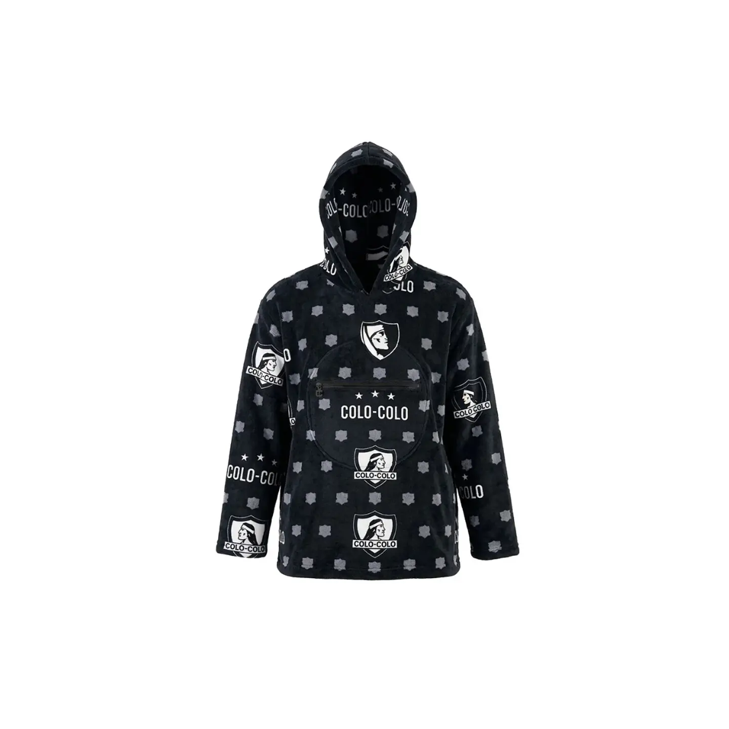 Poncho Poleron Polar Colo Colo  2