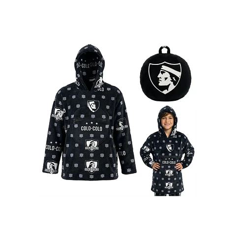 Poncho Poleron Polar Colo Colo 